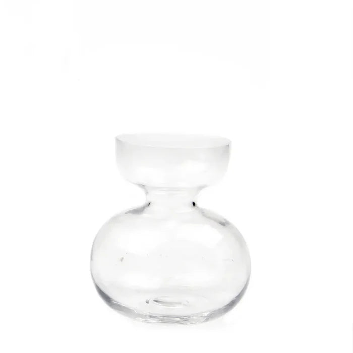 Clear Bulb Vase