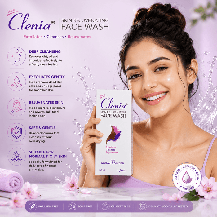 Clenia Skin Rejuvenating Face Wash - Cosmosentials
