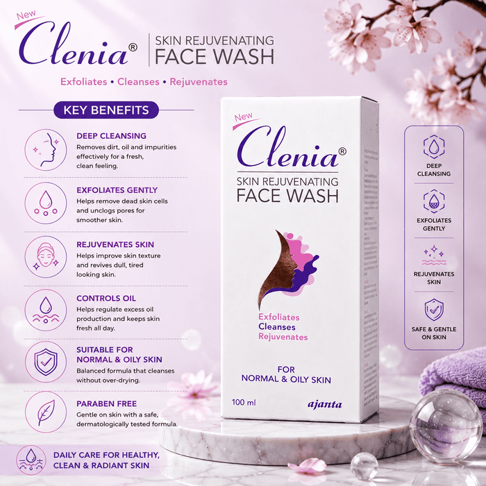 Clenia Skin Rejuvenating Face Wash - Cosmosentials