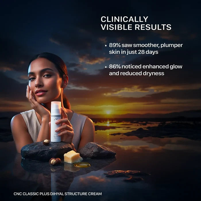 CNC Classic PLUS DiHyal Structure Creme, 150 ml, Face Moisturizers