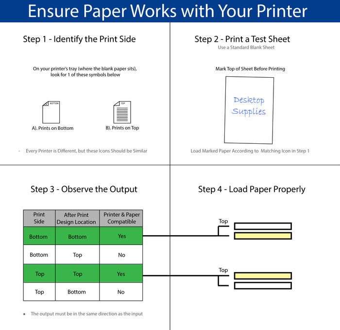 Collated 2 Part NCR Carbonless Paper - 8.5 x 11 - (White & Yellow)