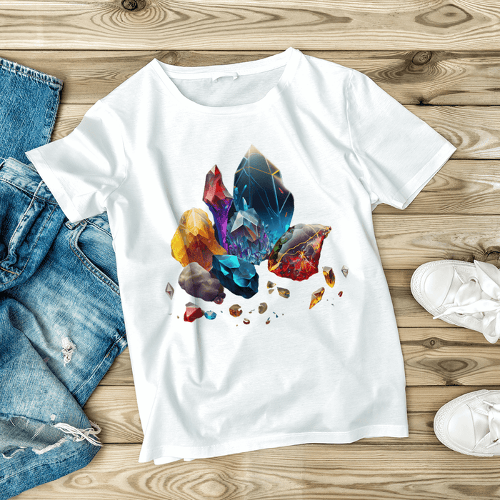 Colorful Crystals Design - HeatPressNation
