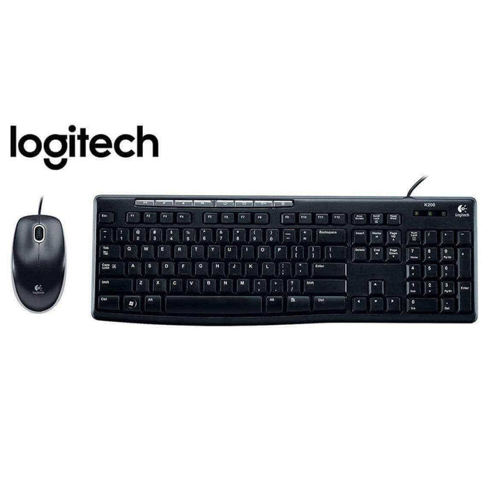 Combo Teclado Mouse MK200 / MK-200 Español - 920-002716 - Panamá