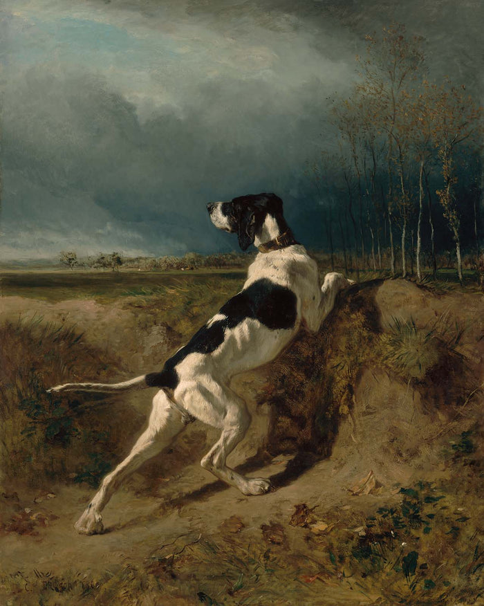 Constant Troyon, Hound Pointing