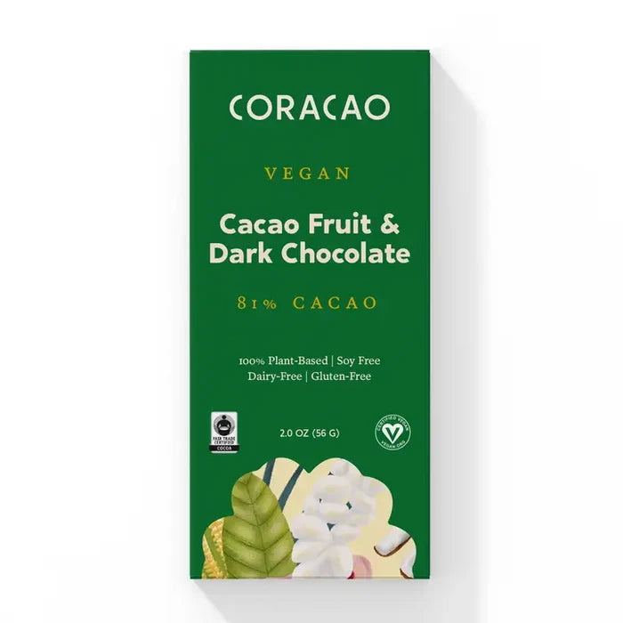 CORACAO Cacao Fruit and 81% Dark Chocolate