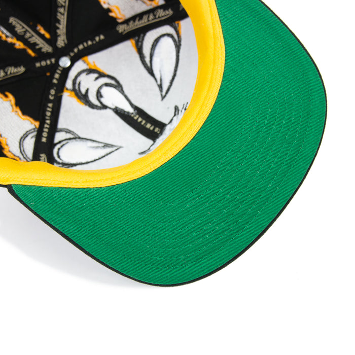 Corporate x Mitchell & Ness Seek Anniversary Snapback (Black/Citrine)