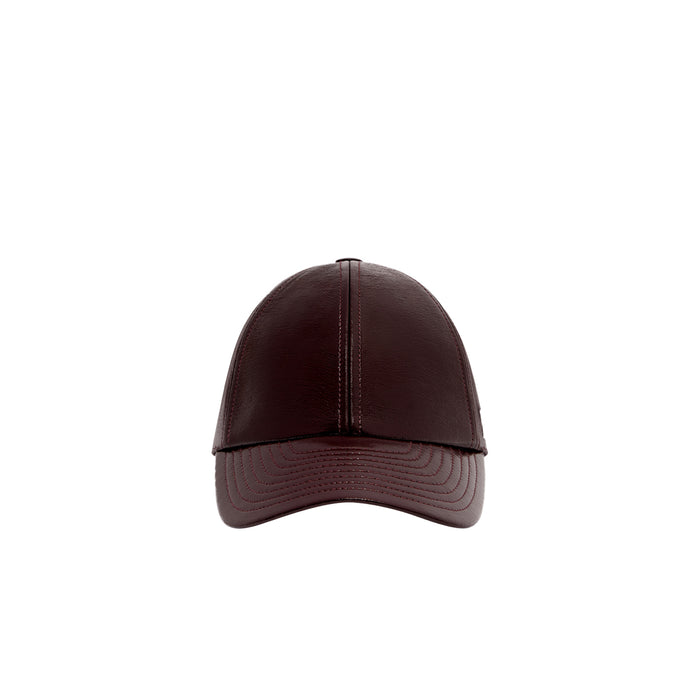 courrèges REEDITION VINYL CAP, Burgundy