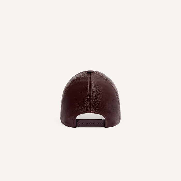 courrèges REEDITION VINYL CAP, Burgundy