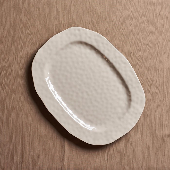 Cream Medium Serving Platter