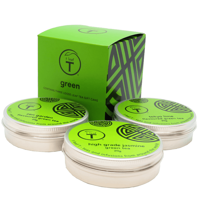 Cube - green side view | loose leaf tea New Zealand | t leaf T