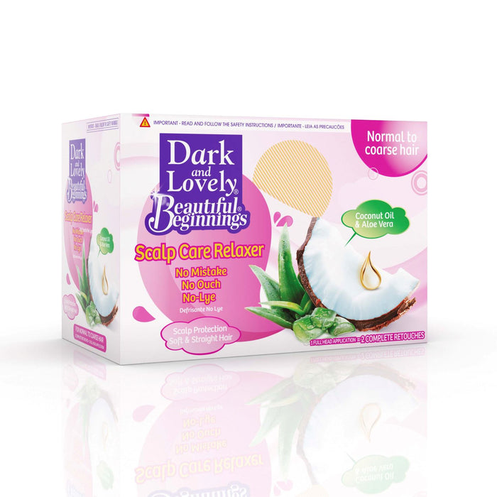 Dark and Lovely Beautiful Beginnings Relaxer Kit Normal
