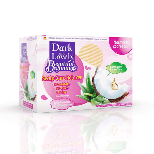 Dark and Lovely Beautiful Beginnings Relaxer Kit Normal