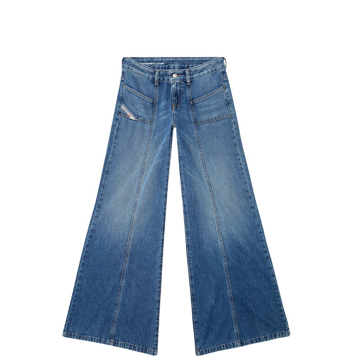 Diesel D-AKII 09M56 JEANS, Medium Blue