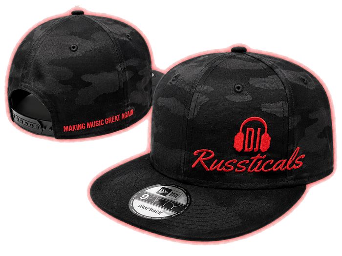 DJR Embroidered Snapback Hat