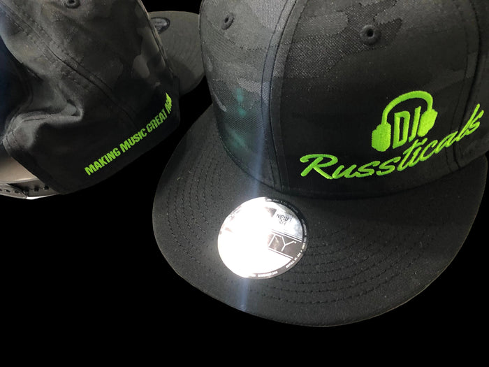 DJR Embroidered Snapback Hat