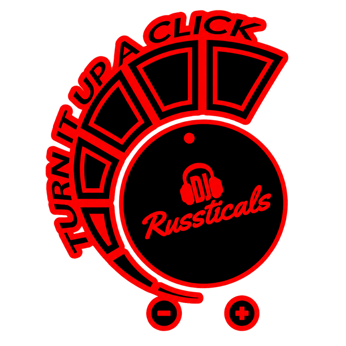 DJR TURN IT UP A CLICK DECAL