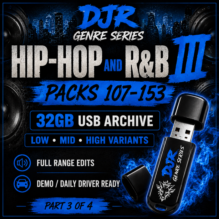 GENRE SERIES HIP-HOP/R&B #3 Packs 107-153 (low mid high) / No Lanyard