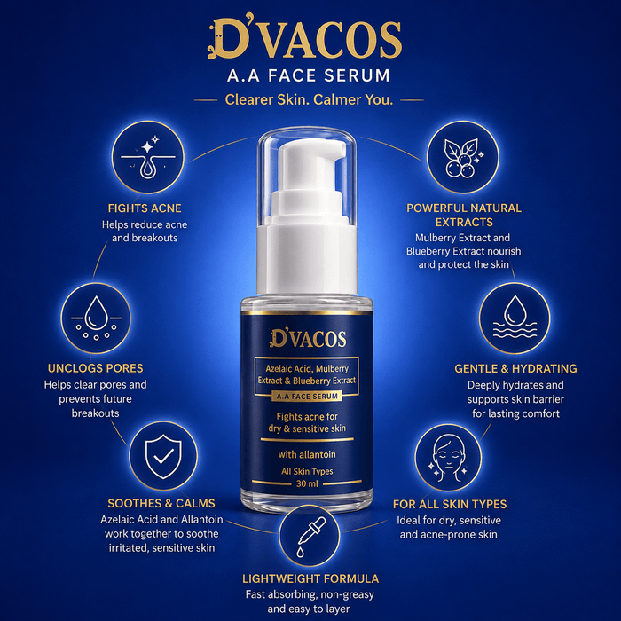 D'VACOS A.A Face Serum - Cosmosentials