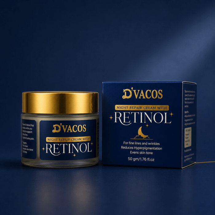 D’VACOS Night Repair Cream with Retinol - Cosmosentials