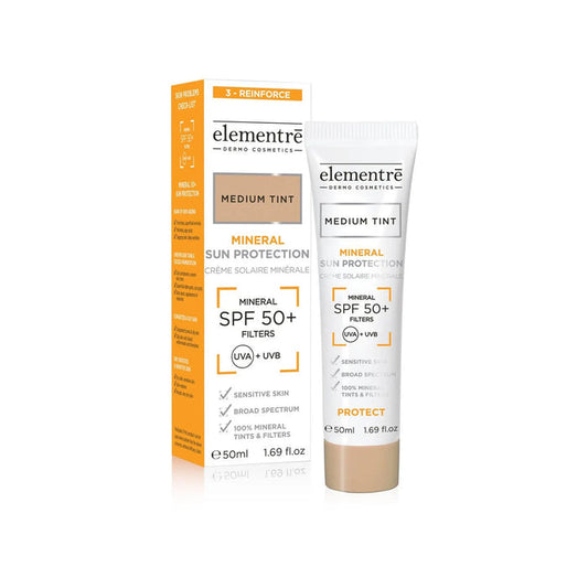Elementre SPF 50+ Mineral Protection Sun Protection - Medium Tint elementre