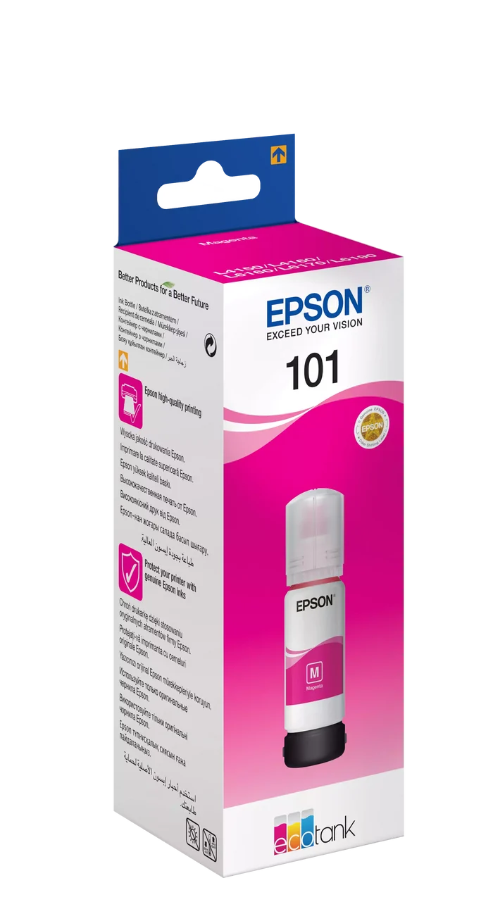 Epson 101 EcoTank Magenta Original Ink - T03V34A