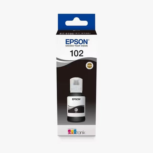Epson 102 Black Ink Bottle - C13T03R140