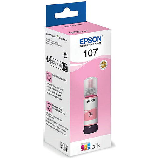 Epson 107 Magenta Light Ink Bottle - C13T09B640