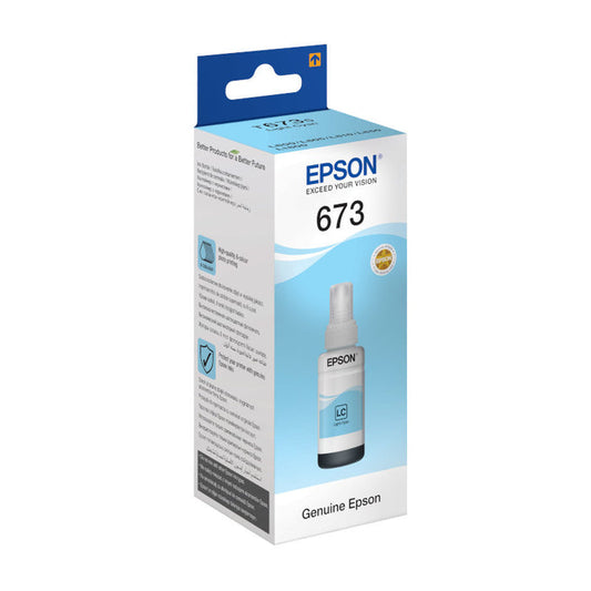 Epson 673 EcoTank Light Cyan Original Ink - T67354A