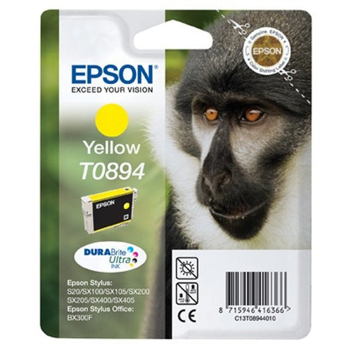 Epson Original T0894 Yellow Ink Cartridge