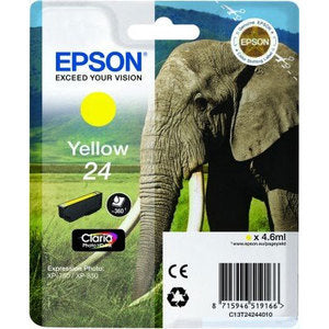 Epson Original T24 Yellow Claria Photo HD Ink