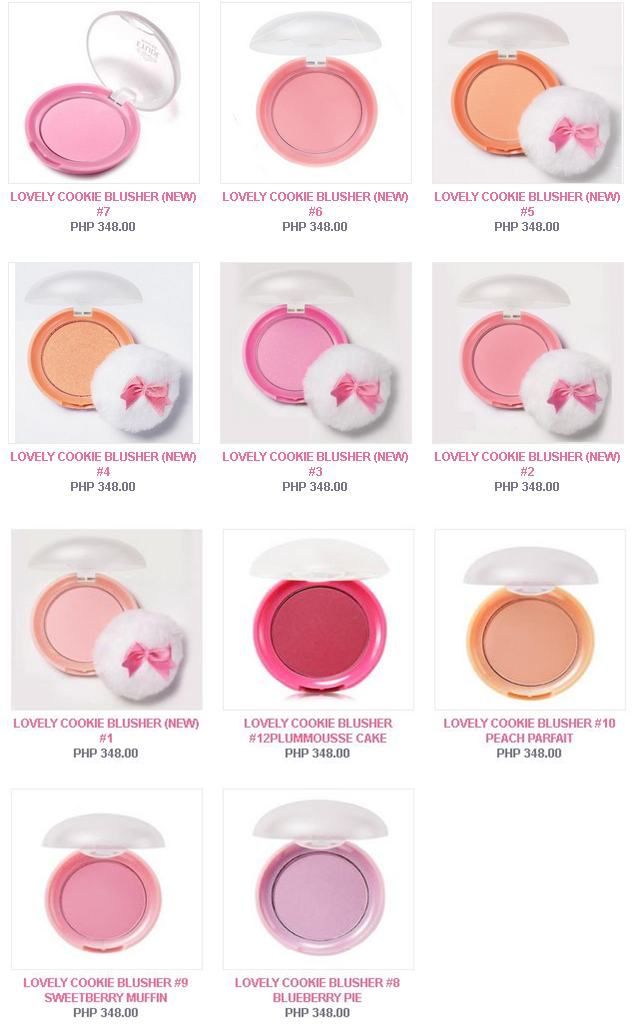 Etude Lovely Cookie Blusher BE101 Ginger Honey Cookie