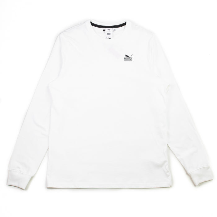 Every Day Hussle Long Sleeve (White)