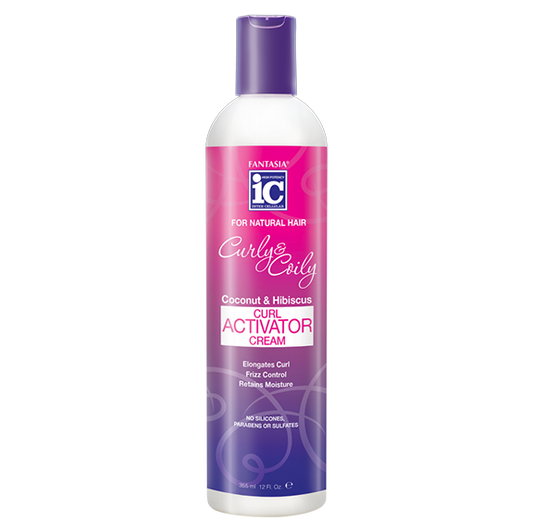 Fantasia IC Curly and Coily Curl Activator Cream 12.5oz