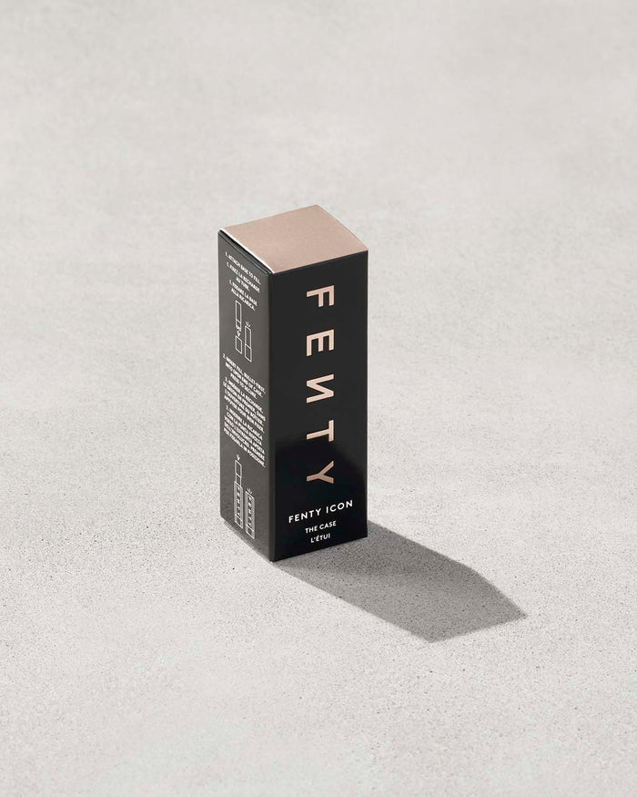 Fenty Icon The Case Semi-Matte Refillable Lipstick — Matte Black