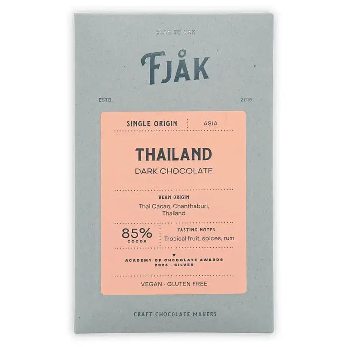 FJAK 85% Thailand Dark Chocolate