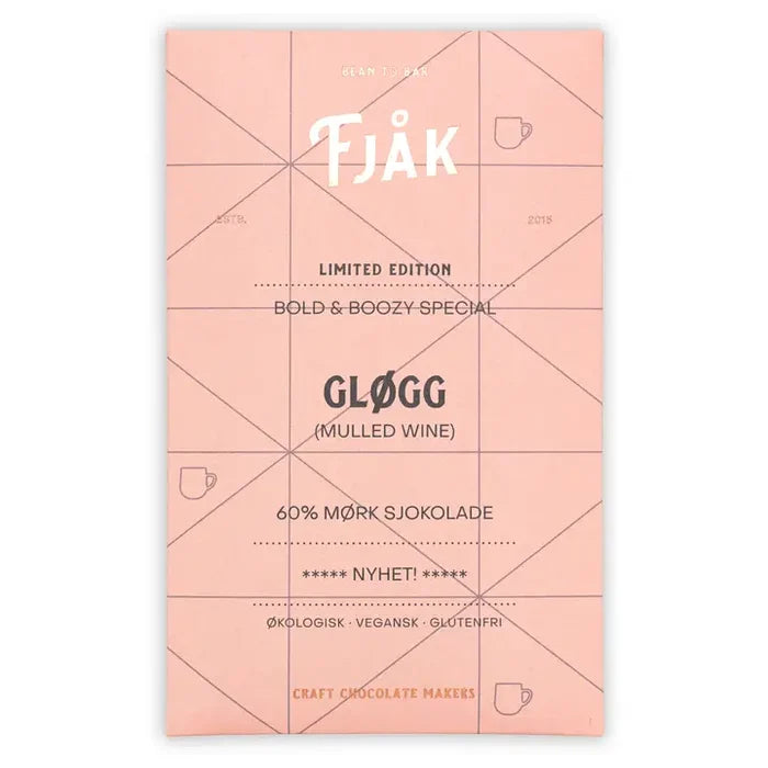 FJAK Limited Edition Glogg (Mulled Wine) Chocolate