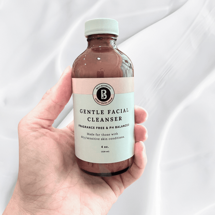 Facial Cleanser - Fragrance Free - For Dry and Sensitive Skin - Bella Botanicals