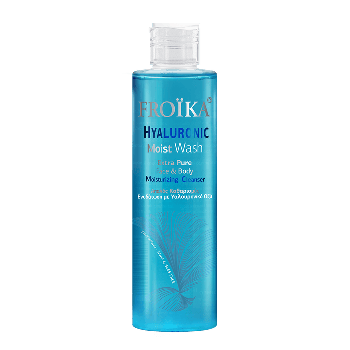 Froika Hyaluronic Moist Wash Face & Body Moisturizing Cleanser - 200 ml, Facial Cleansers
