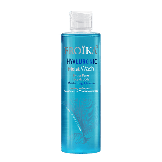 Froika Hyaluronic Moist Wash Face & Body Moisturizing Cleanser - 200 ml, Facial Cleansers