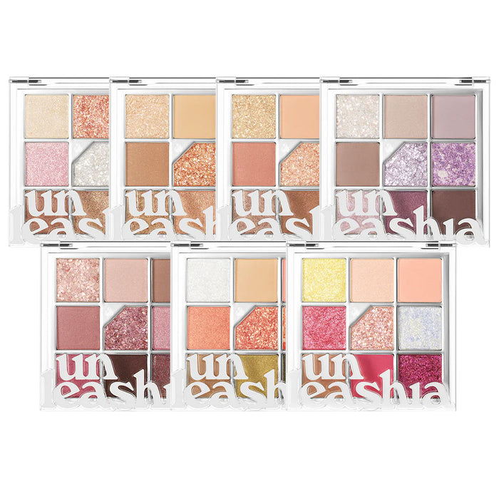 Unleashia Glitterpedia Eye Palette Nudie Glow Australia