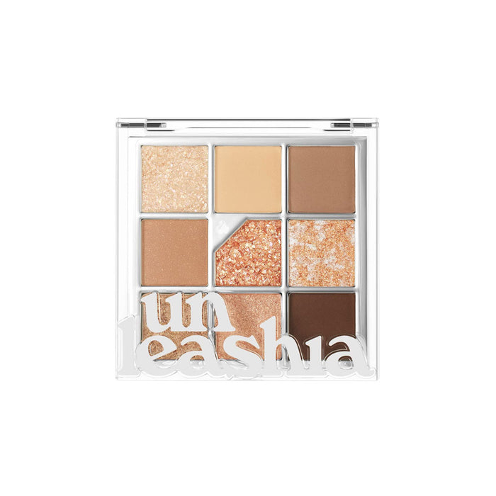 Unleashia Glitterpedia Eye Palette NO 2 ALL OF BROWN Nudie Glow Australia