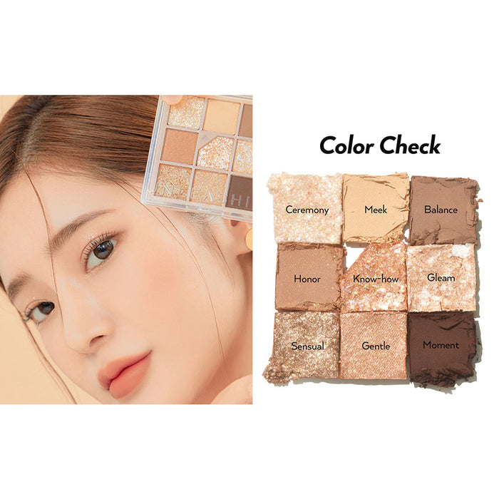 Unleashia Glitterpedia Eye Palette NO 2 ALL OF BROWN Nudie Glow Australia