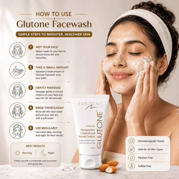 Glutone Facewash 100ml - Cosmosentials