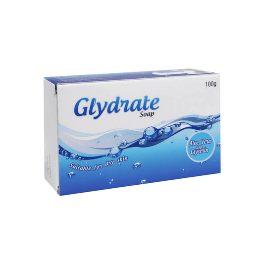 Glydrate Moisturizing Soap - 100g, Bar Soap