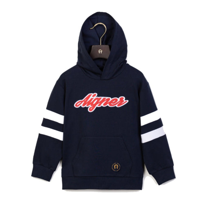 AIGNERGraphic Logo Hoodie4062176779247SAVANNA