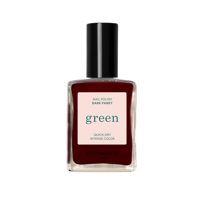 Green Nail Polish - Dark Pansy