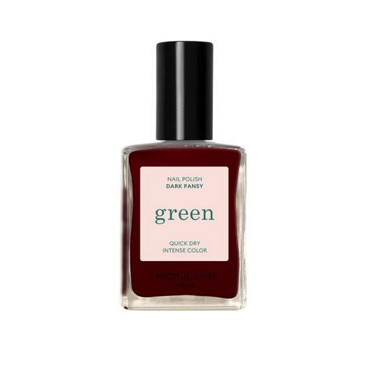 Green Nail Polish - Dark Pansy