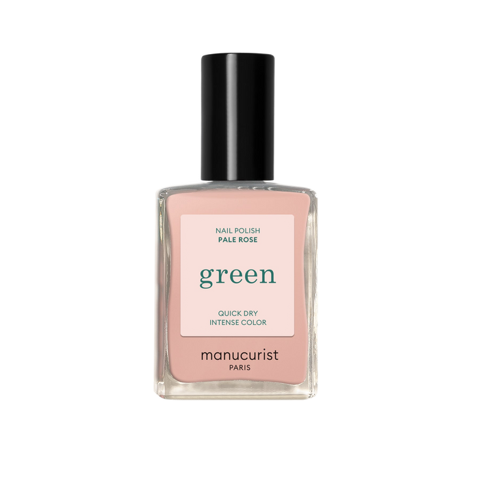 Green Nail Polish - Pale Rose
