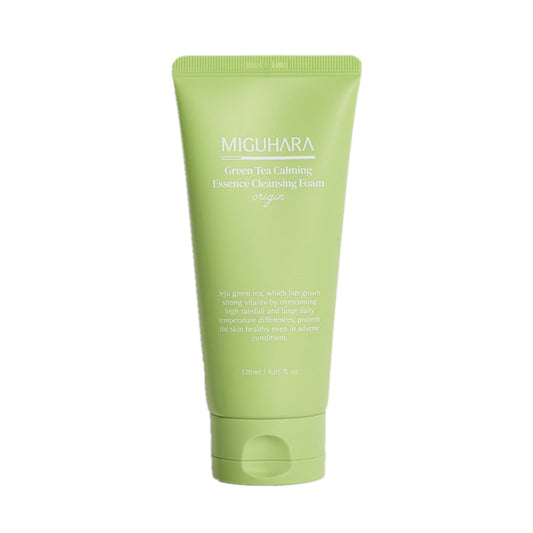 Green Tea Calming Essence Cleansing Foam Origin - Korean-Skincare
