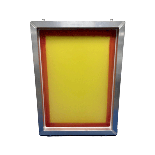 GSF Elite 23" x 31" 156 Yellow Mesh Alum Frame W/ MHM Pins